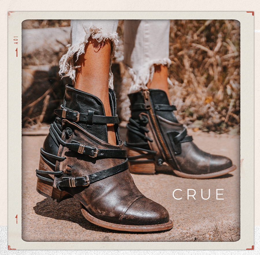 Crue Black Distressed