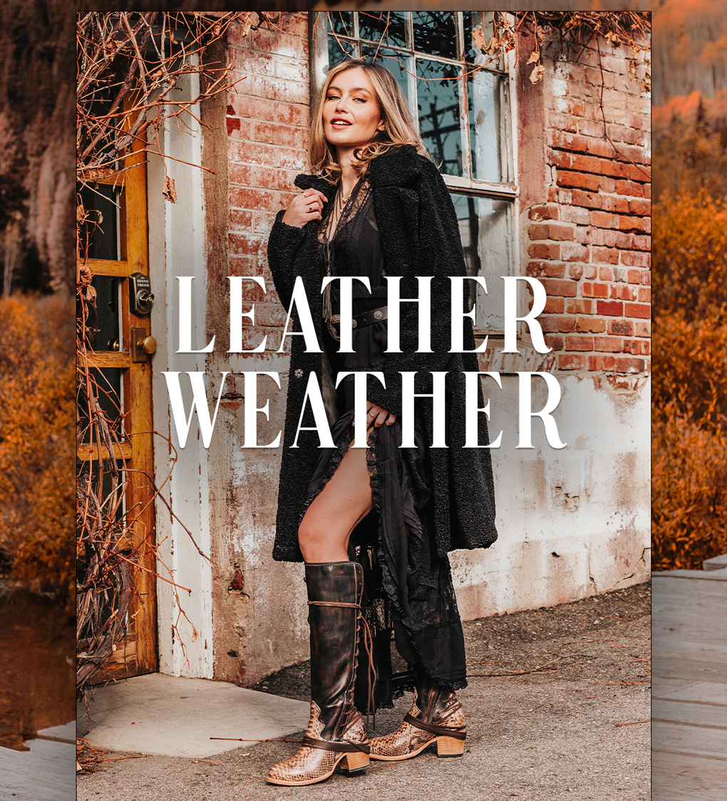 Leather Weather - Coal Beige Python Multi