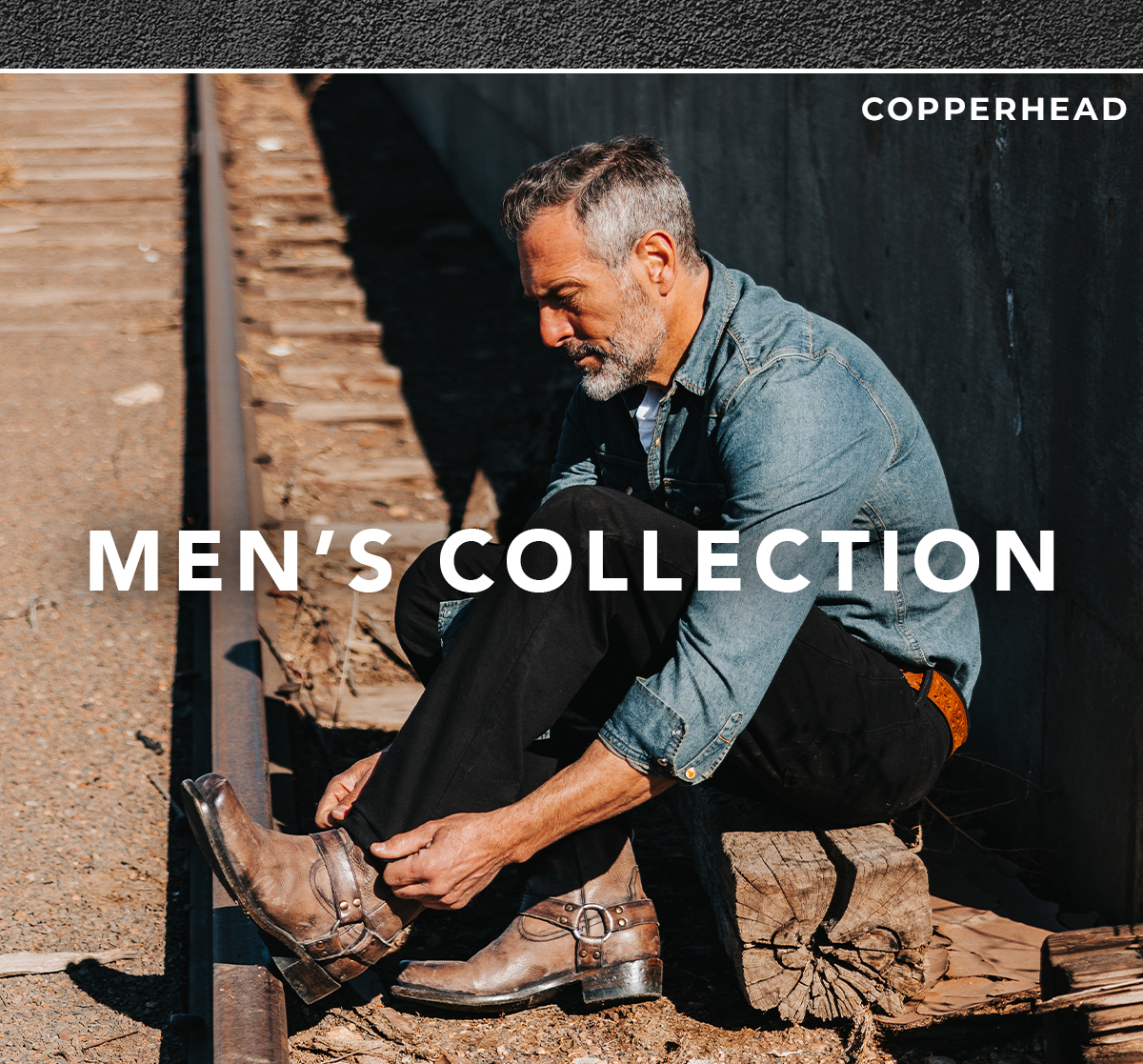 Copperhead Grey Distressed - Men's Collection