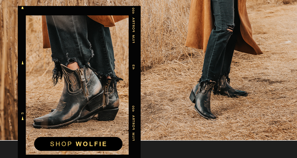 A Great Bootie - Wolfie Black