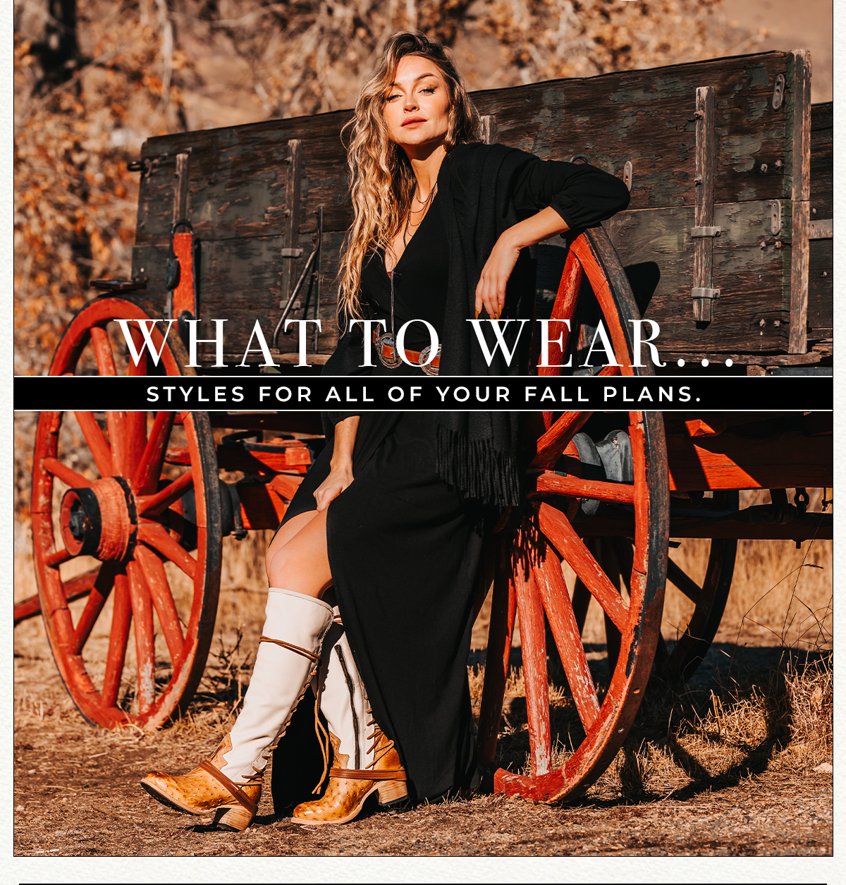 What To Wear - Styles for All of Your Fall Plans - Coal Wheat Ostrich