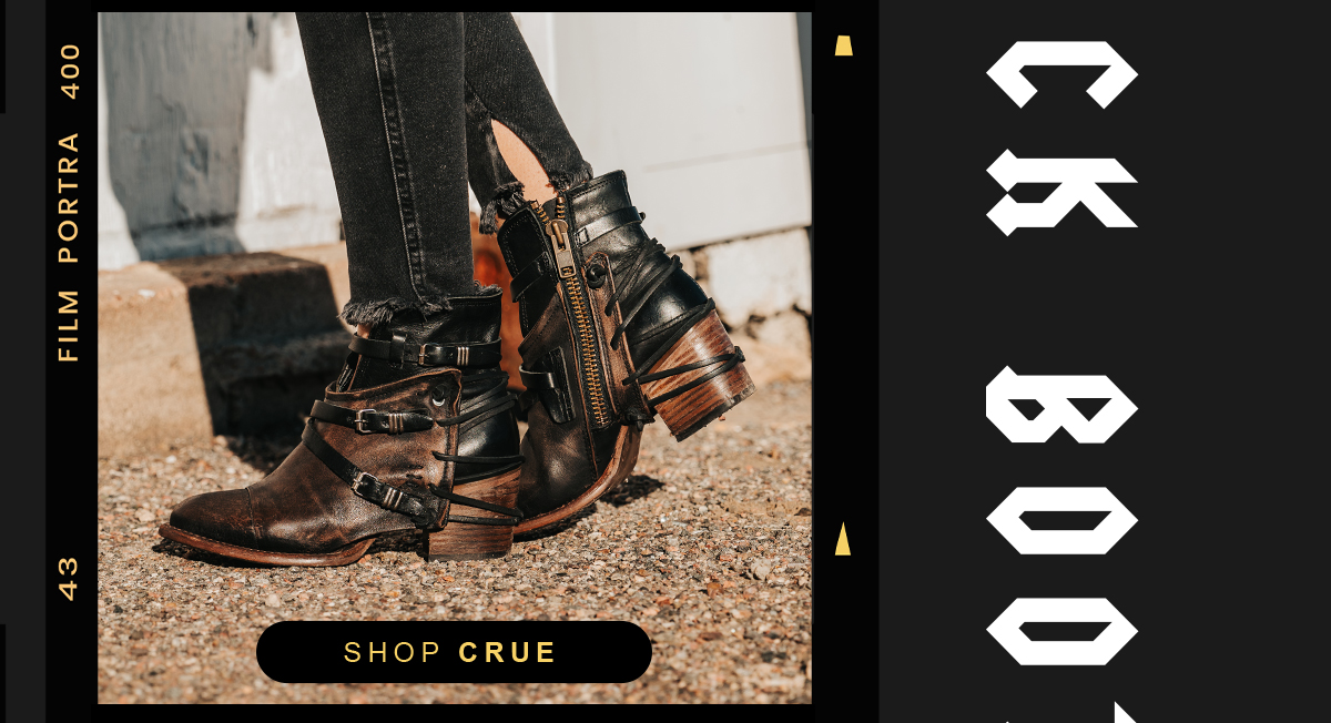 Crue Black Distressed