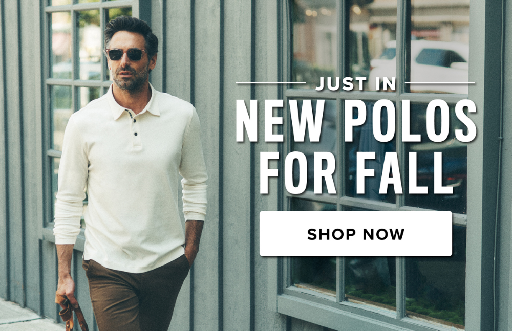 Just In New Polos for Fall