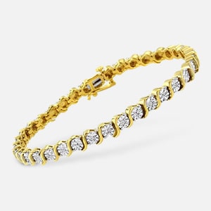 Diamond Round Tennis Bracelet