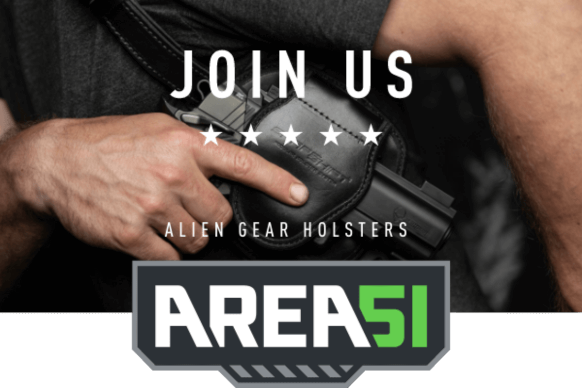 Join Us Alien Gear Holsters - Area 51