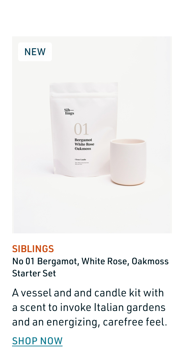 Siblings No 01 — Bergamot, White Rose, Oakmoss