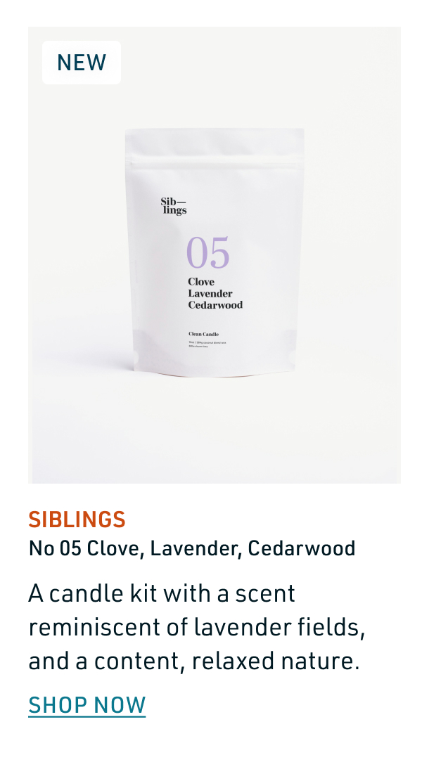 Siblings No 05 — Clove, Lavender, Cedarwood