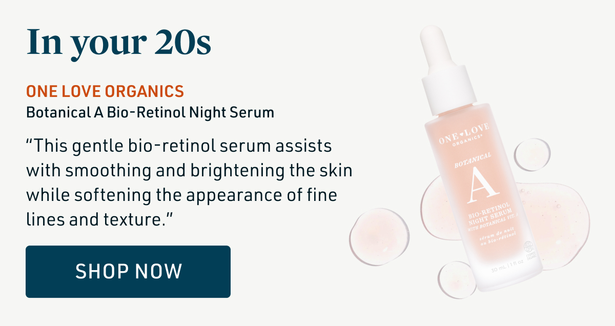 One Love Organics Botanical A Bio-Retinol Night Serum