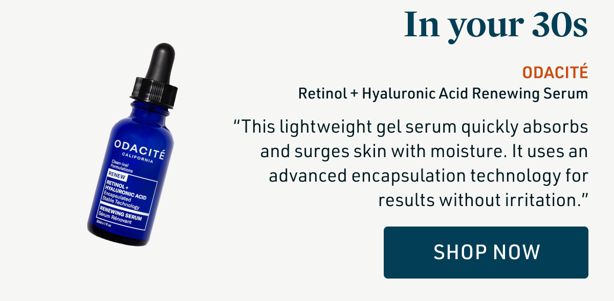 Odacité Retinol + Hyaluronic Acid Renewing Serum