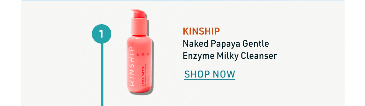 Kinship Naked Papaya Gentle Enzyme Milky Cleanser