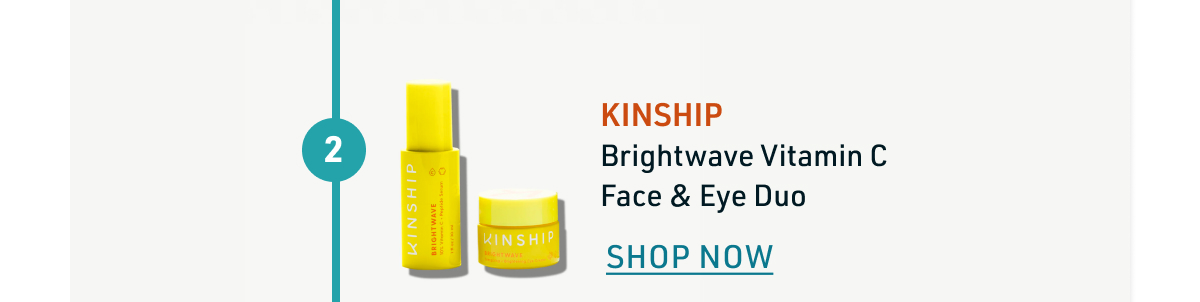 Kinship Brightwave Vitamin C Face & Eye Duo