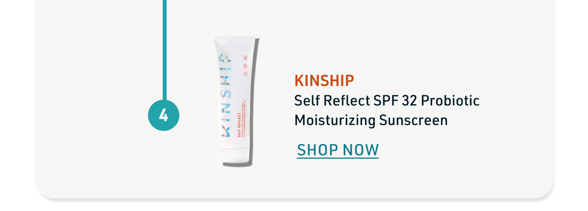 Kinship Self Reflect SPF 32 Probiotic Moisturizing Sunscreen