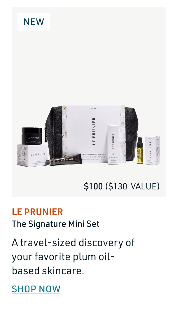 New - Le Prunier The Signature Mini Set