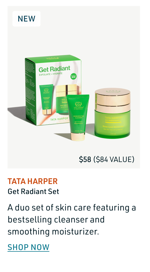 New - Tata Harper Get Radiant Set