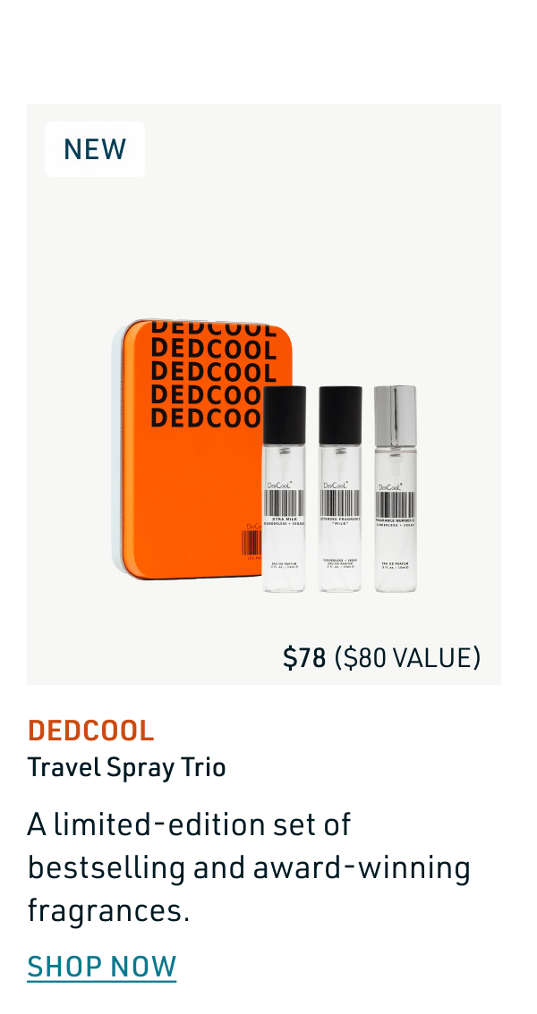 Dedcool Travel Spray Trio