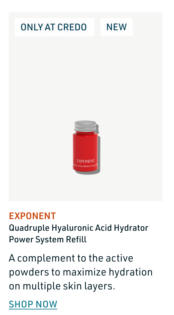 Exponent Quadruple Hyaluronic Acid Hydrator Power System Refill