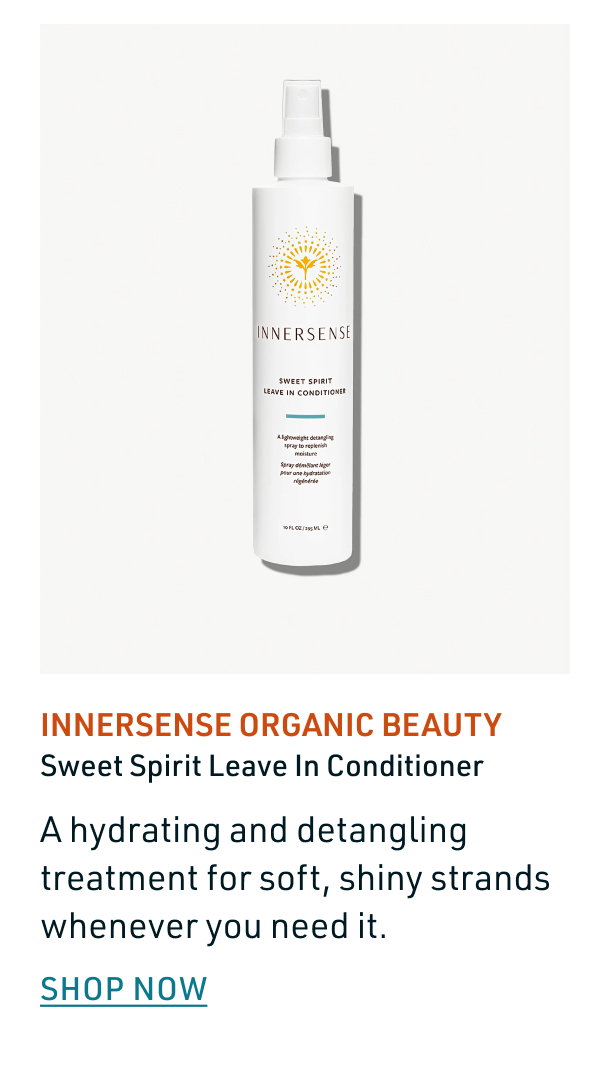 Innersense Organic Beauty Sweet Spirit Leave in Conditioner