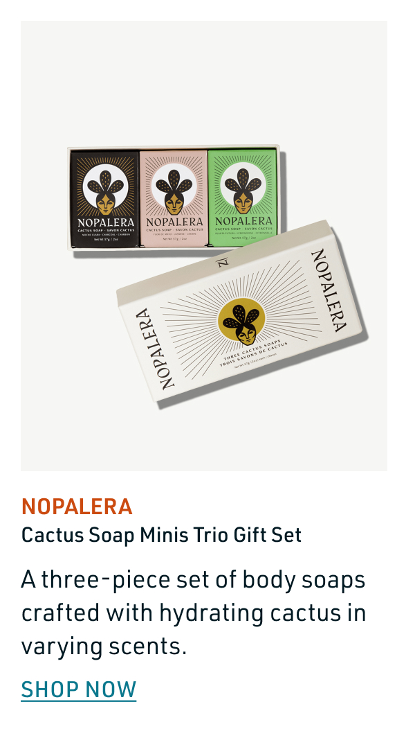 Nopalera Cactus Soap Minis Trio Gift Set