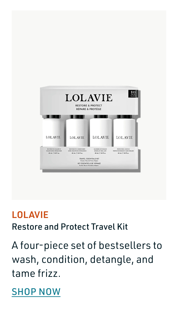 Lolavie Restore and Protect Travel Kit