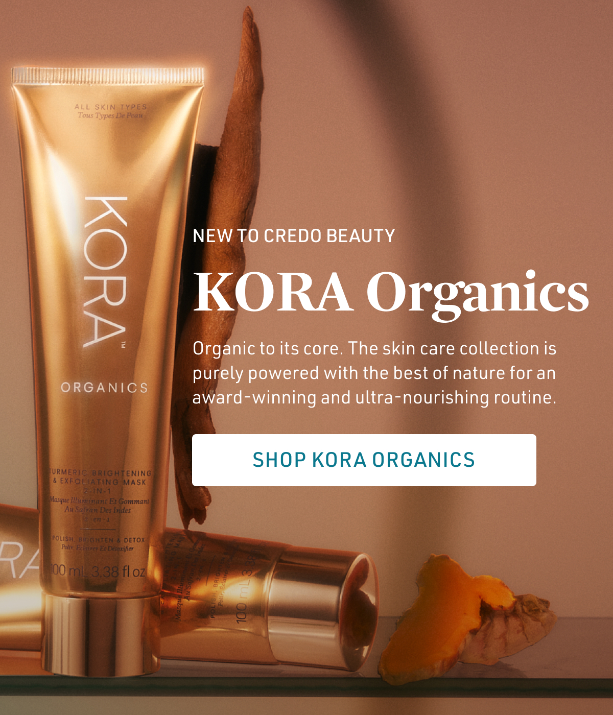 New to Credo Beauty: KORA Organics