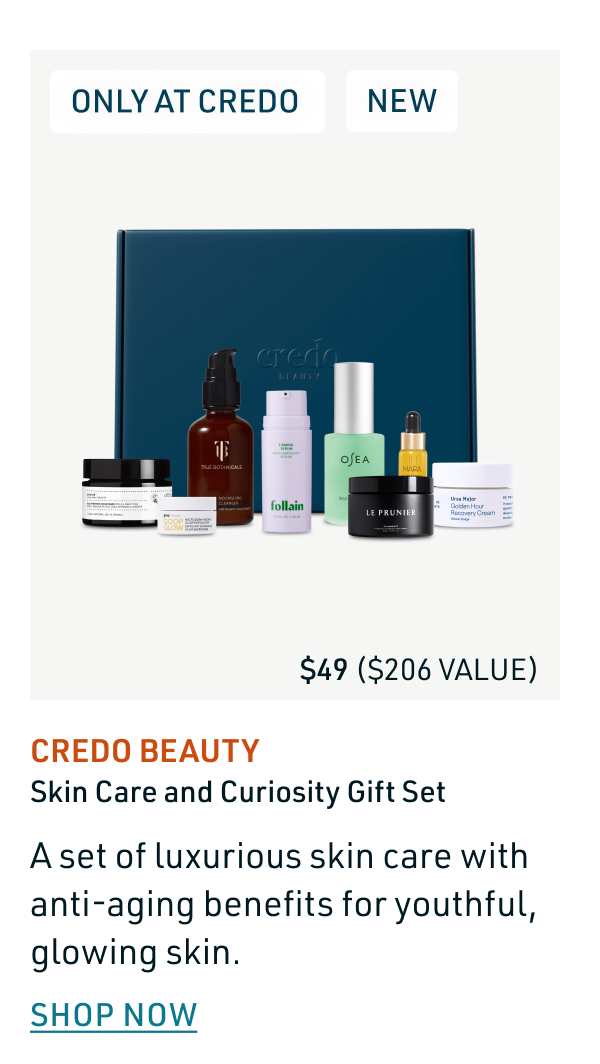 Credo Beauty Skin Care and Curiousity Gift Set