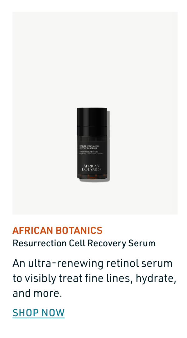 African Botanics Resurrection Cell Recovery Serum