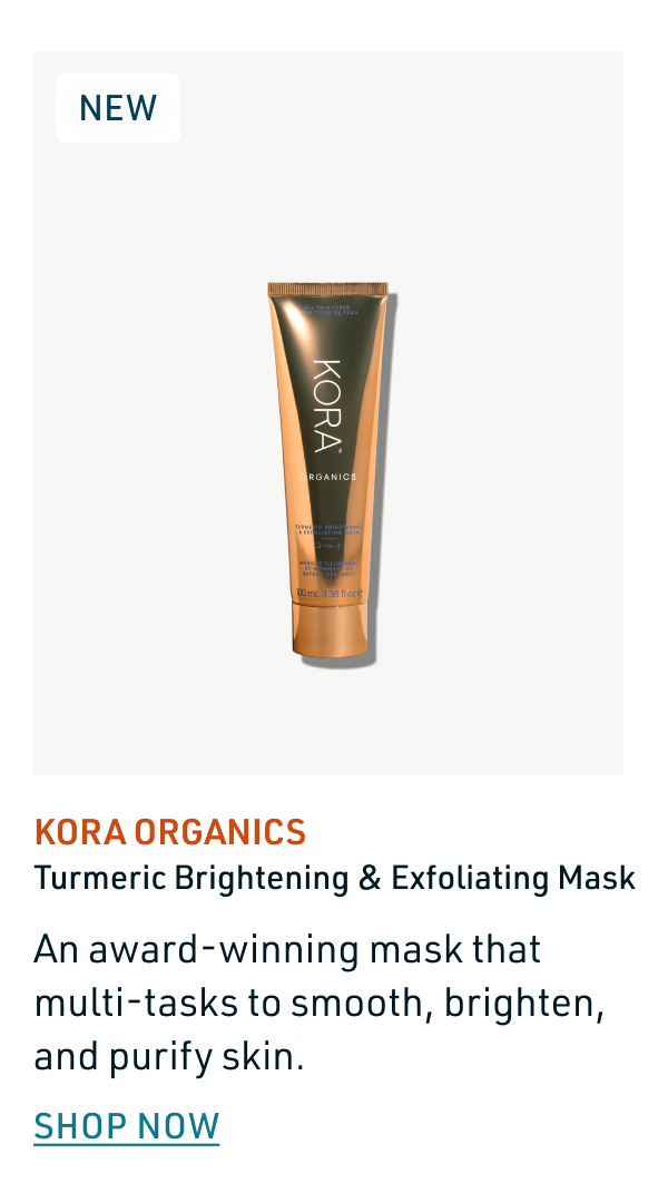 Kora Organics Turmeric Brightening & Exfoliating Mask