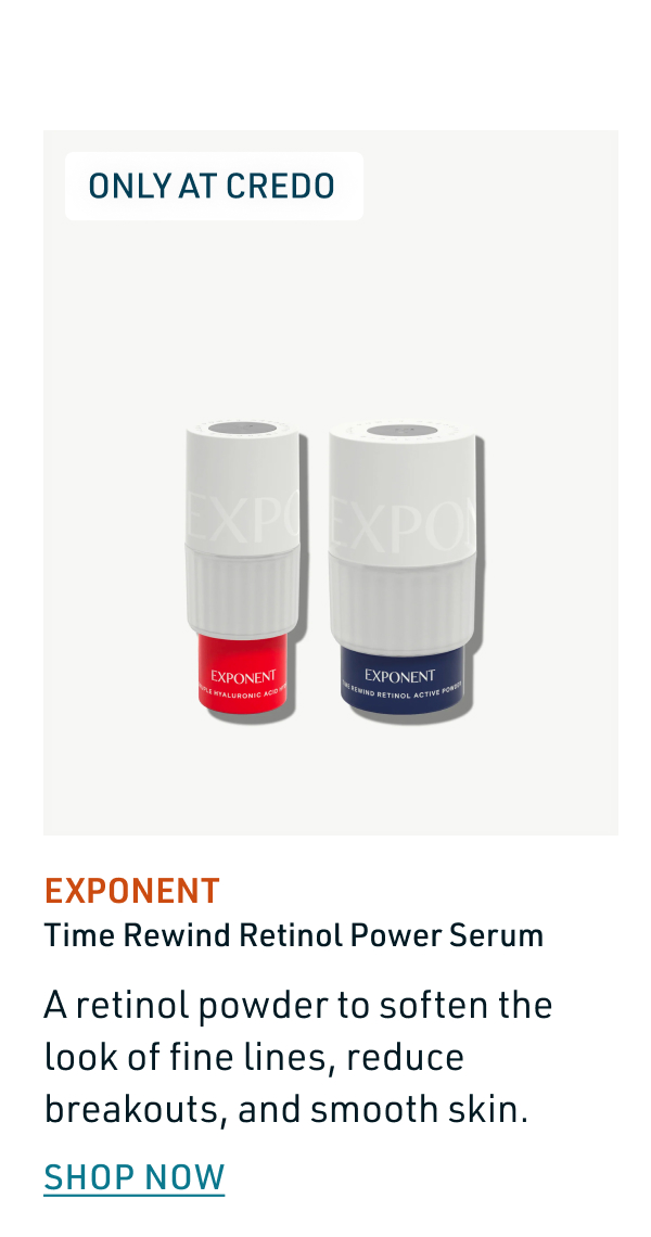 Exponent Time Rewind Retinol Power Serum