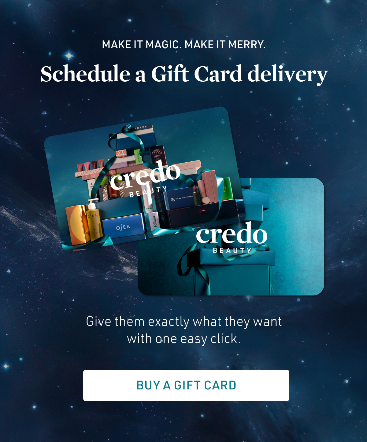 Schedule a Gift Card delivery