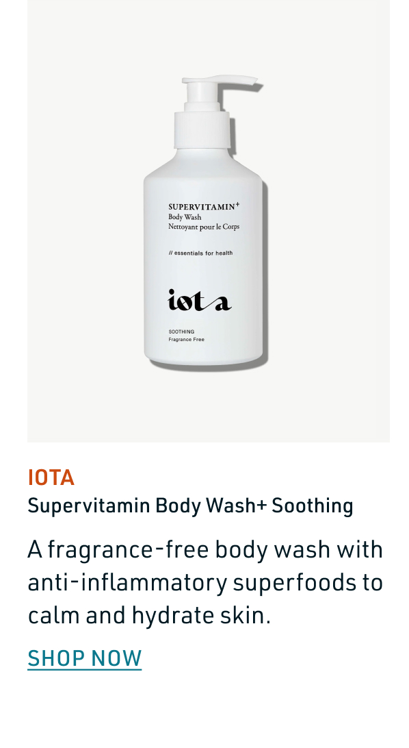 Iota Supervitamin Body Wash+ Soothing