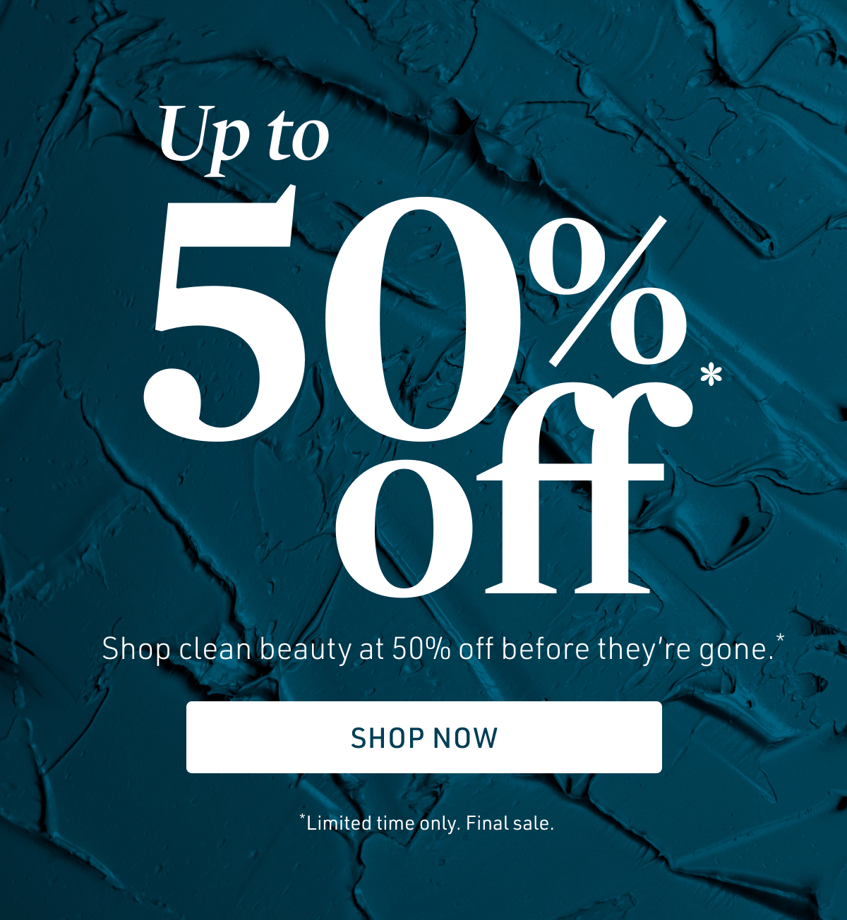 Sale - up to 50% off