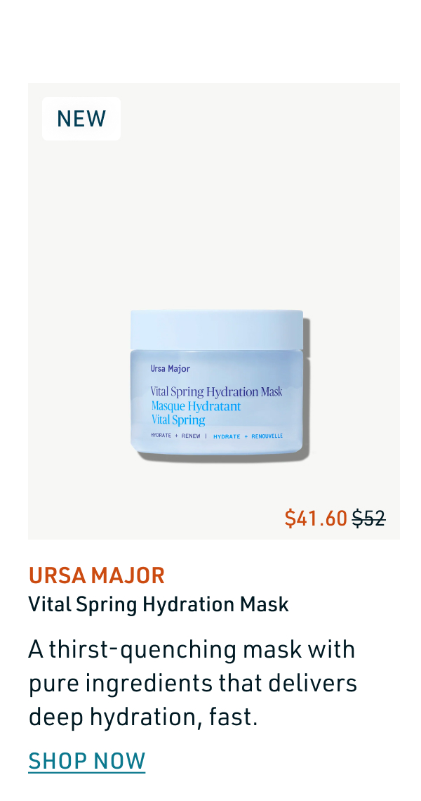 Ursa Major Vital Spring Hydration Mask