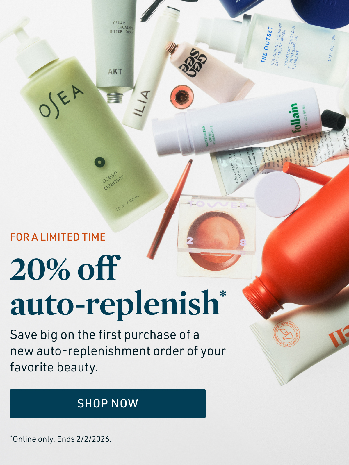 20% off auto-replenish
