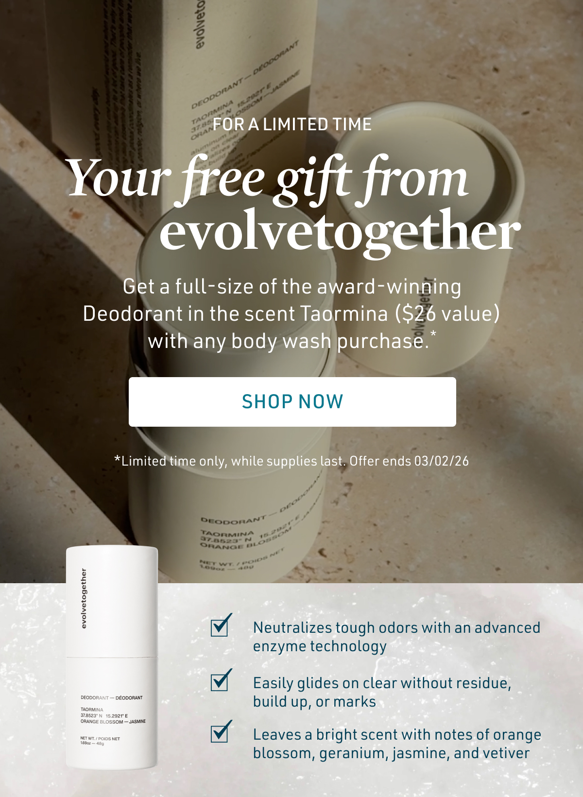 Your free gift from evolvetogether