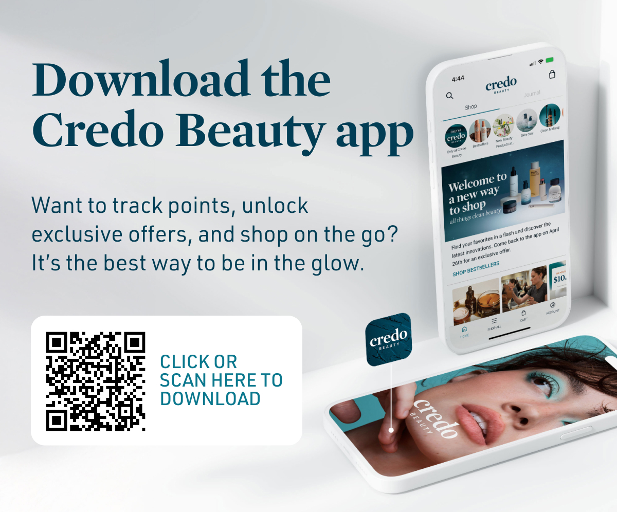 Download the Credo Beauty app