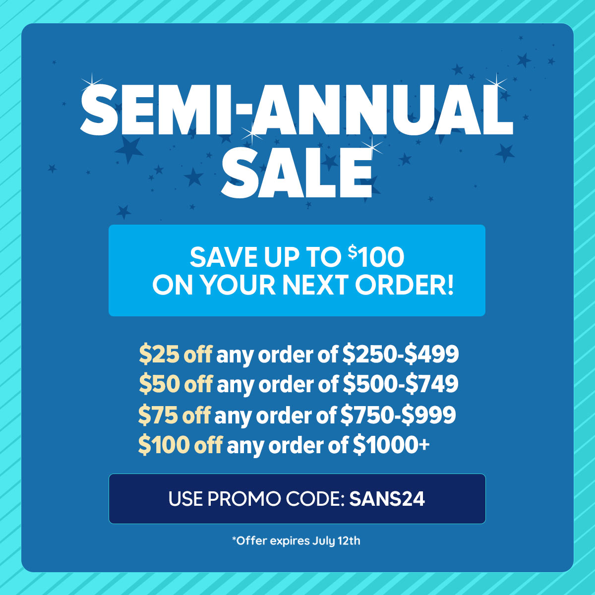 Shop Our Semi-Annual Sale