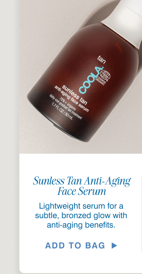 Sunless Tan Anti-Aging Face Serum