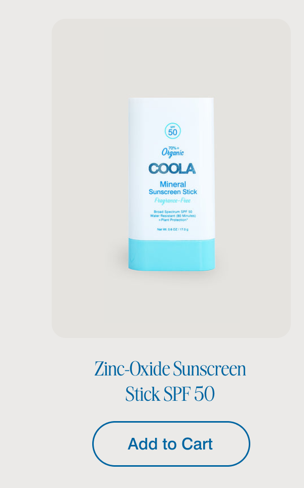 Zinc-Oxide Sunscreen Stick