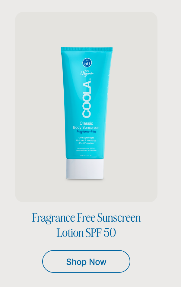 Fragrance Free Sunscreen Lotion SPF 50