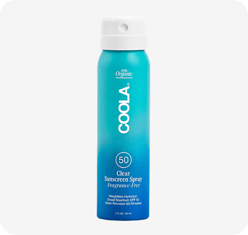 Clear Sunscreen Spray
