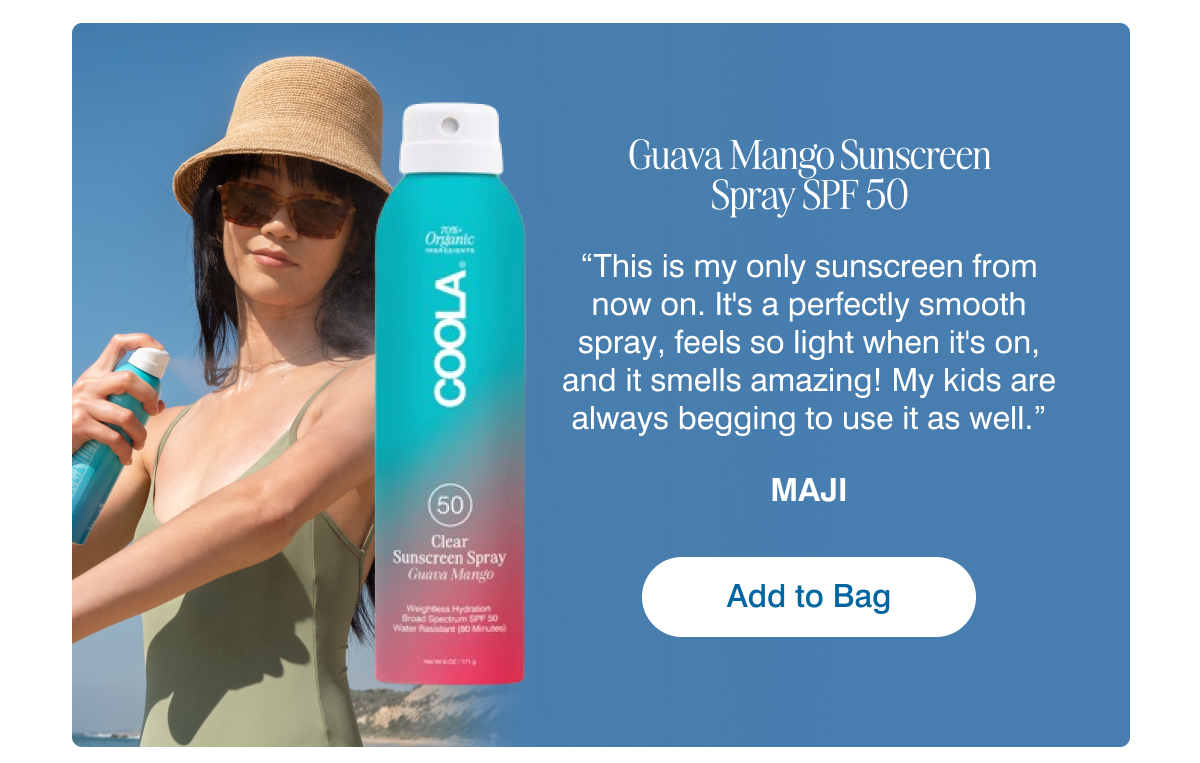 Guava Mango Sunscreen Spray SPF 50