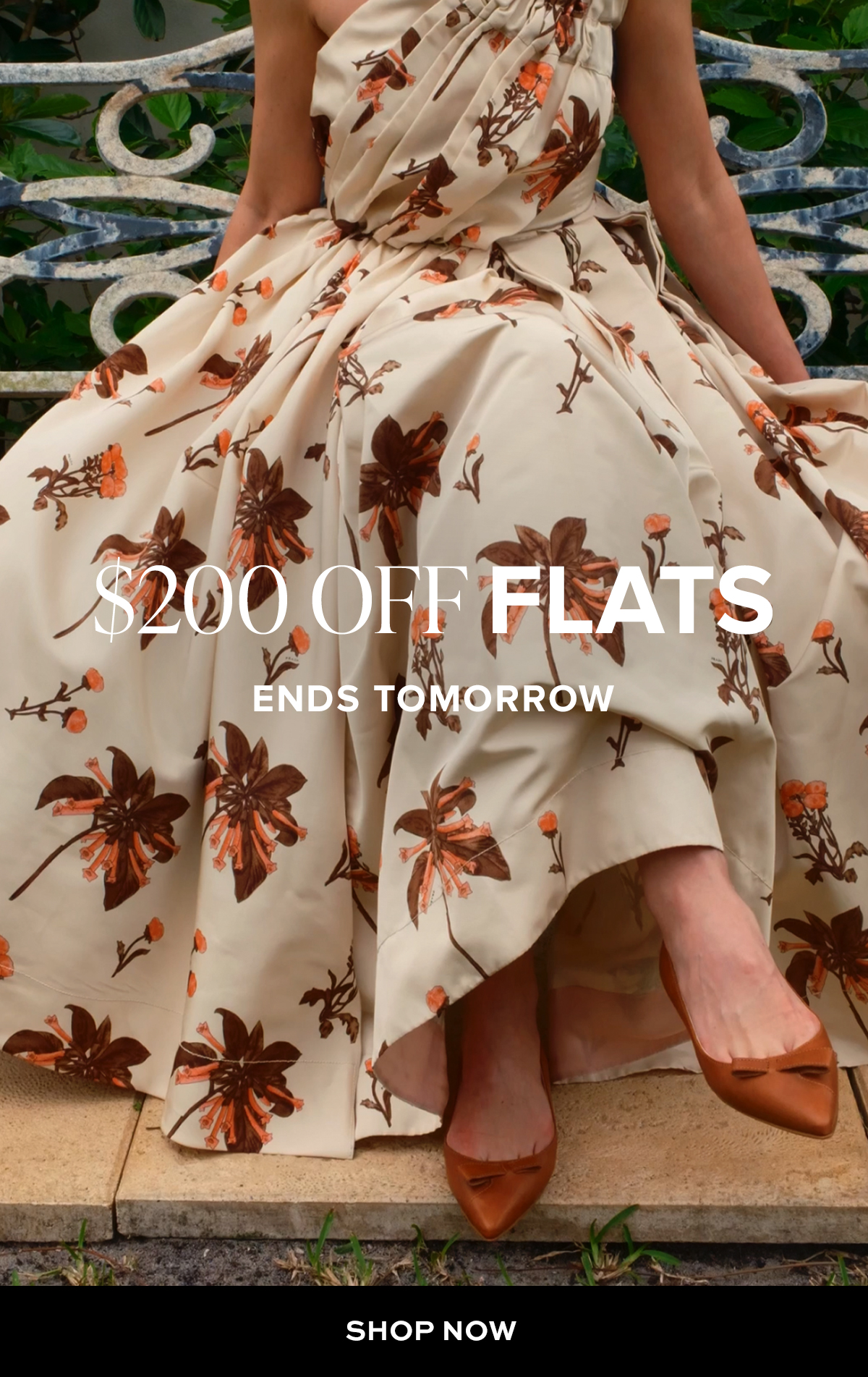 $200 OFF FLATS ENDS TOMORROW