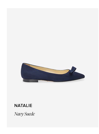 NATALIE Navy Suede