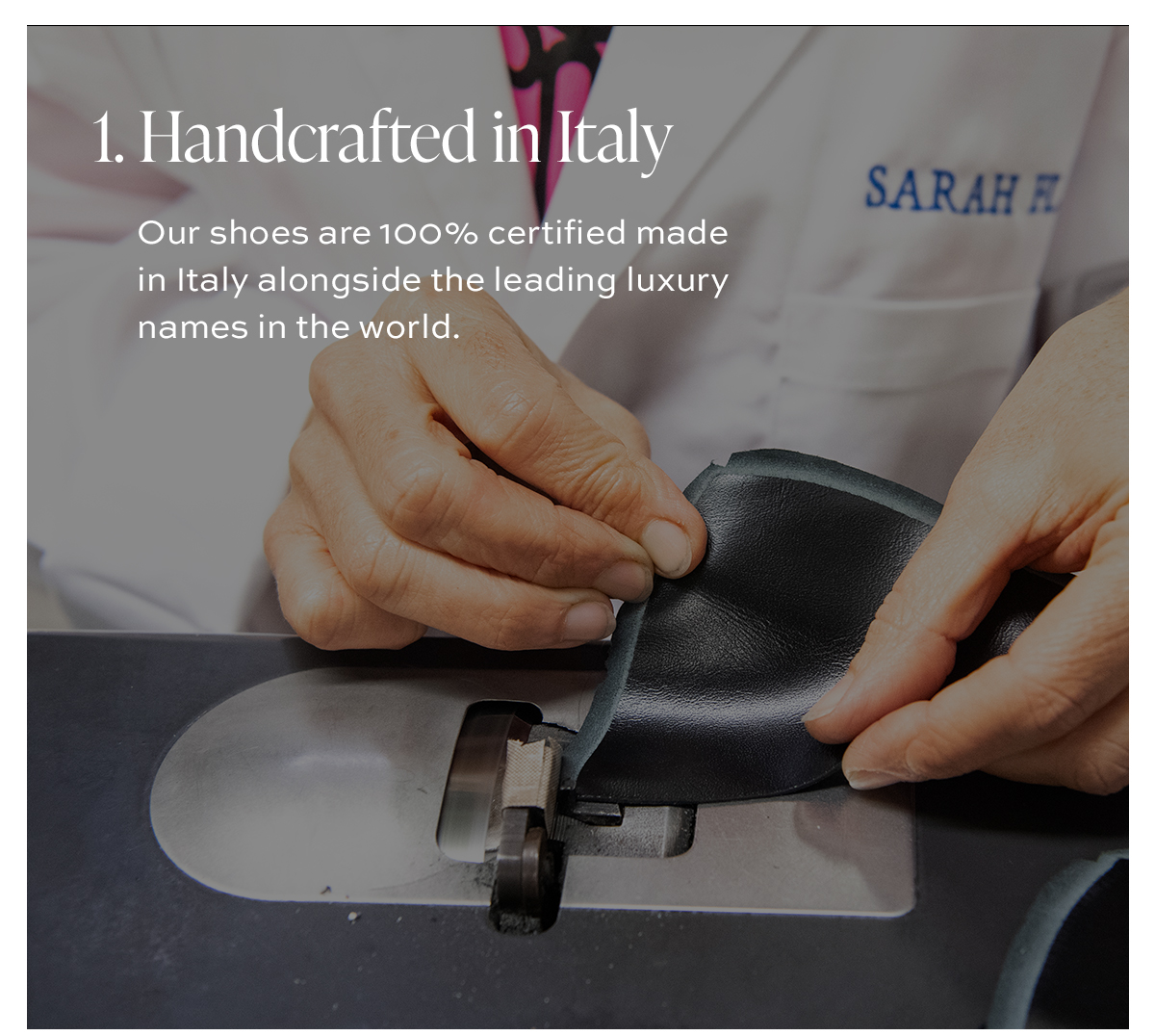 1. Handcrafted in Italy