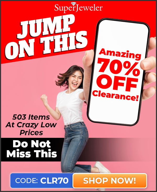 Extra 70% Off Clearance Items Up To 90% Total Off Retail - Limited Quantities - Code: CLR70 - Shop Now!