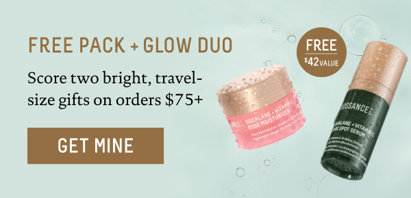 Free Pack & Glow Duo