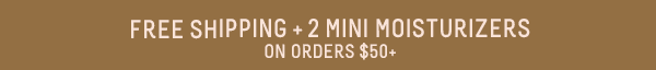 free shipping and 2 gifts