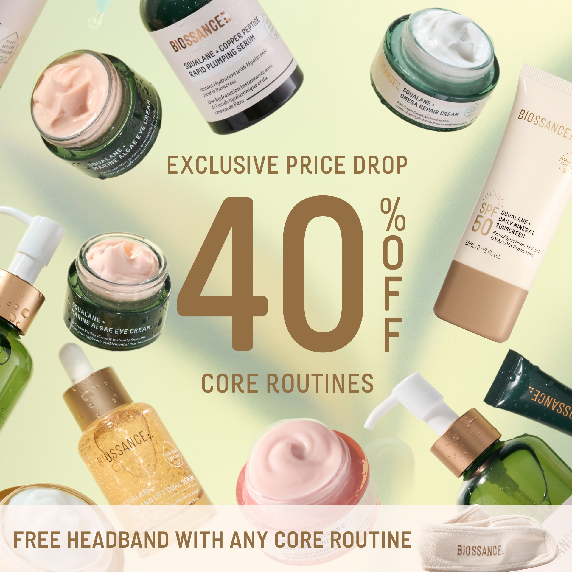 40% off core routines