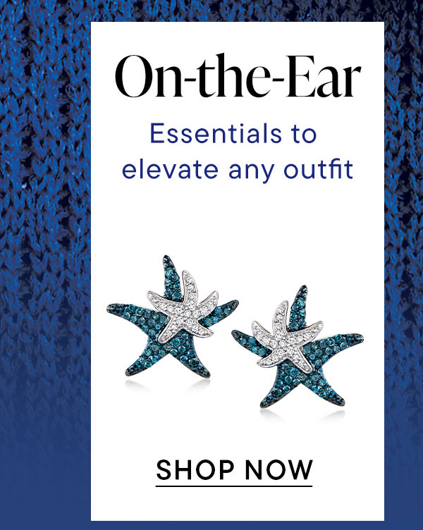 On-The-Ear Earrings. Shop Now