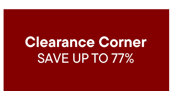 Clearance Corner